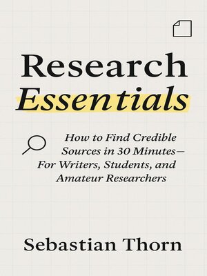 cover image of Research Essentials
